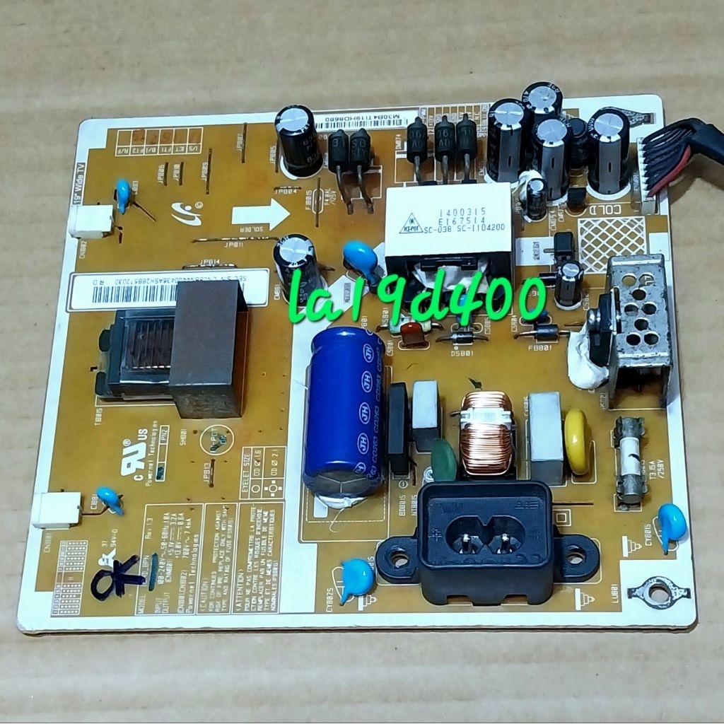 PSU TV LCD SAMSUNG LA19D400 ORIGINAL REGULATOR POWER SUPPLY