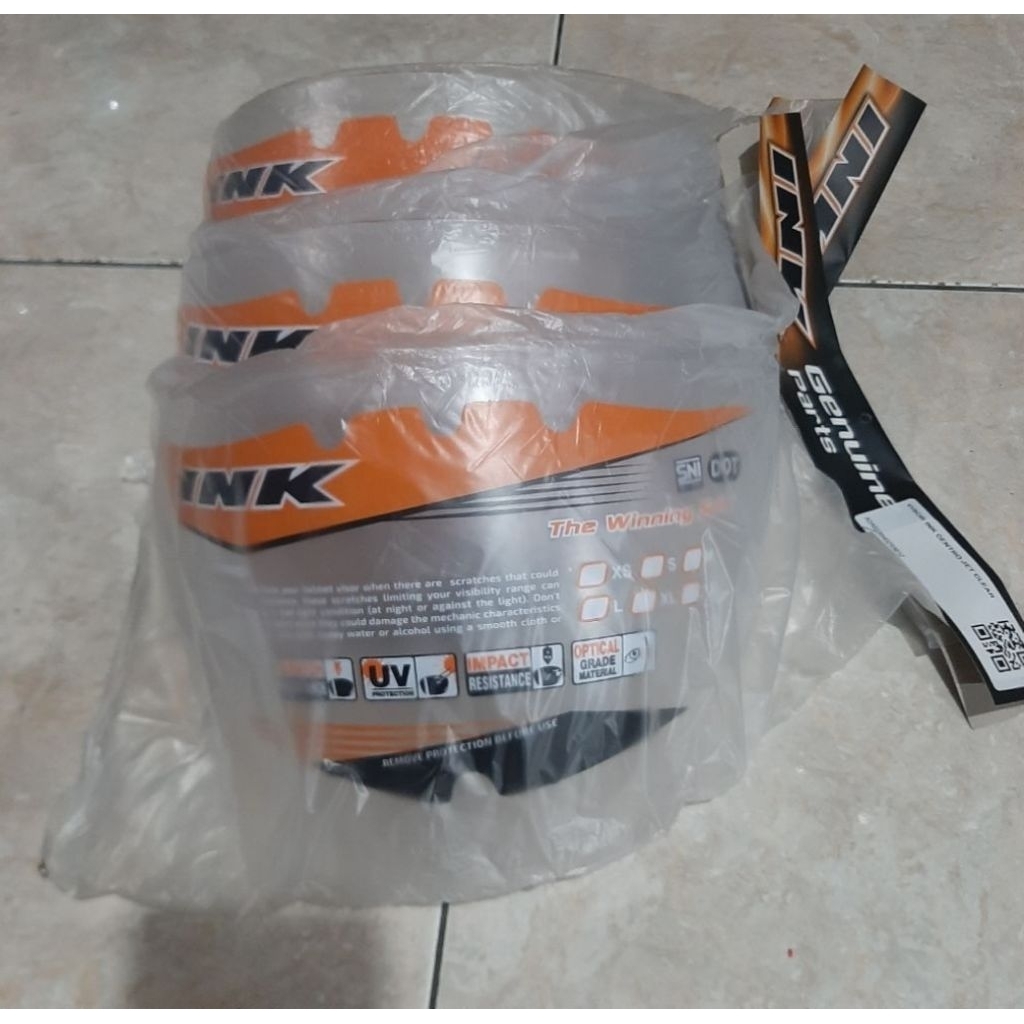 VISOR INK CENTRO ORIGINAL / kaca helm ink Centro