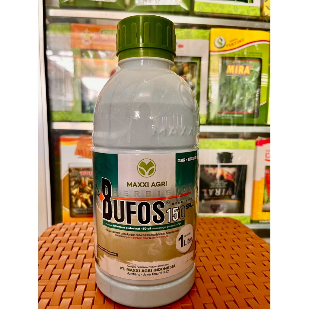 Herbisida Pembasmi Lulangan Bufos 150SL kemasan 1 Liter. Herbisida Kontak SISTEMIK Bufos