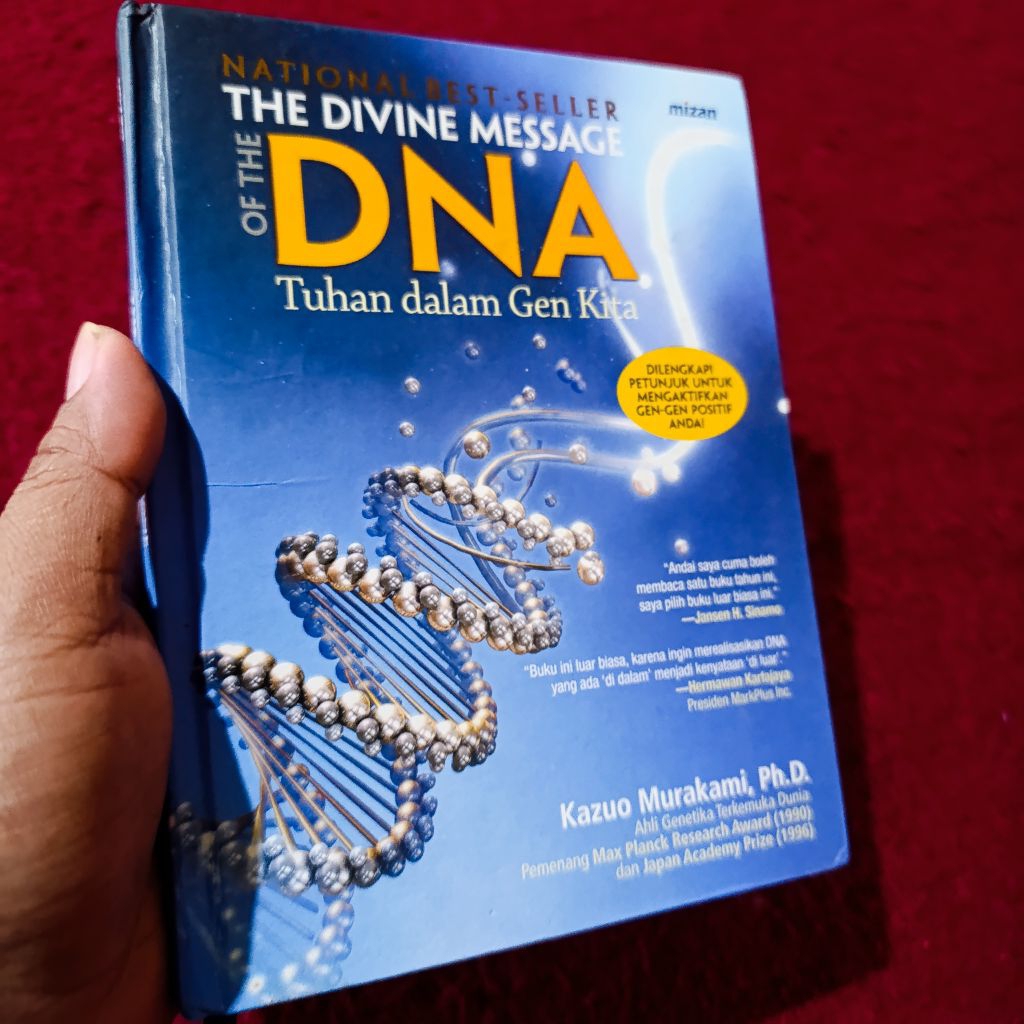 buku the divine message of the DNA Tuhan dalam gen kita - Kazuo Murakami original