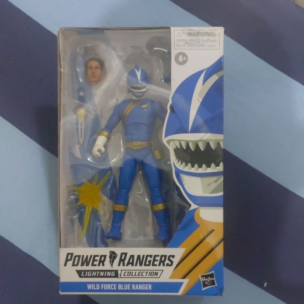 hasbro wild force blue power ranger