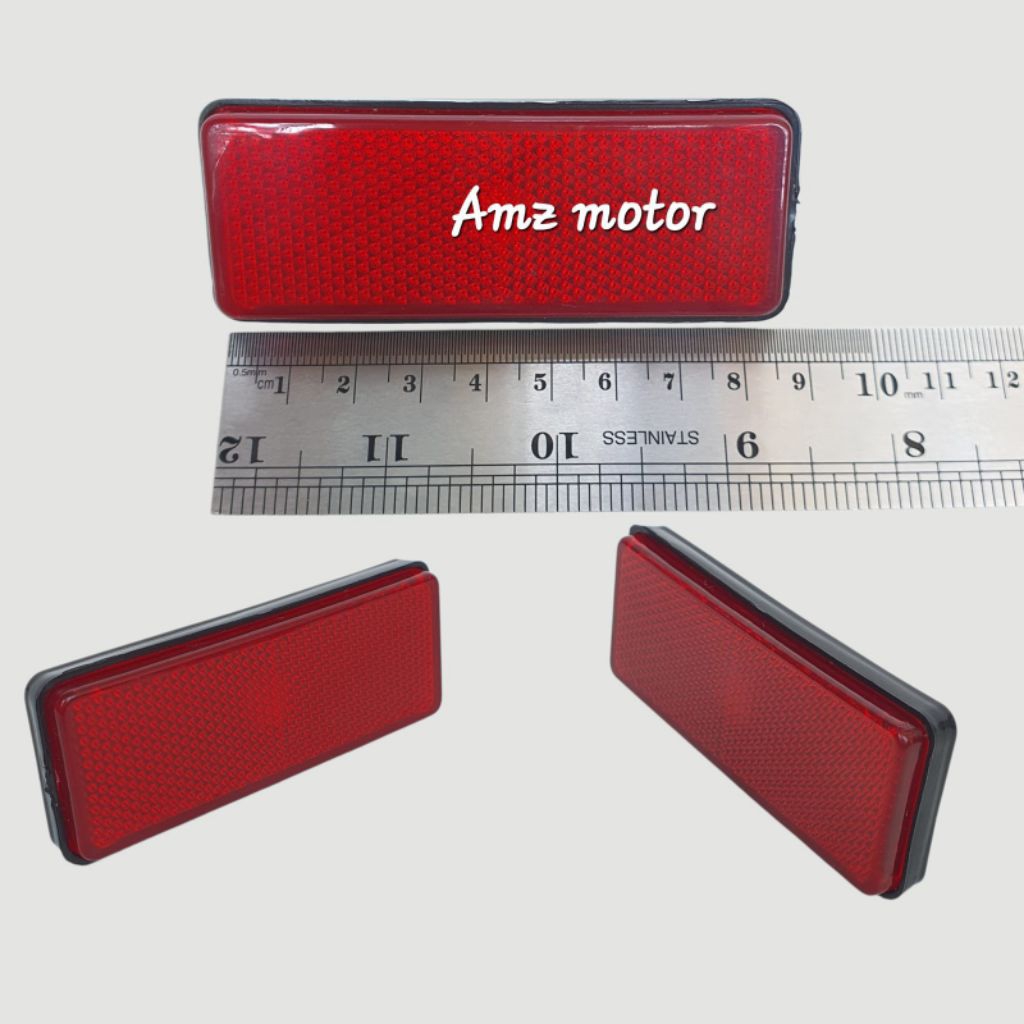 MATA KUCING KOTAK STOP BELAKANG MOTOR MOBIL PXL 8,5MM-3CM/STOPLAMP MATA KUCING MERAH MOTOR MOBIL