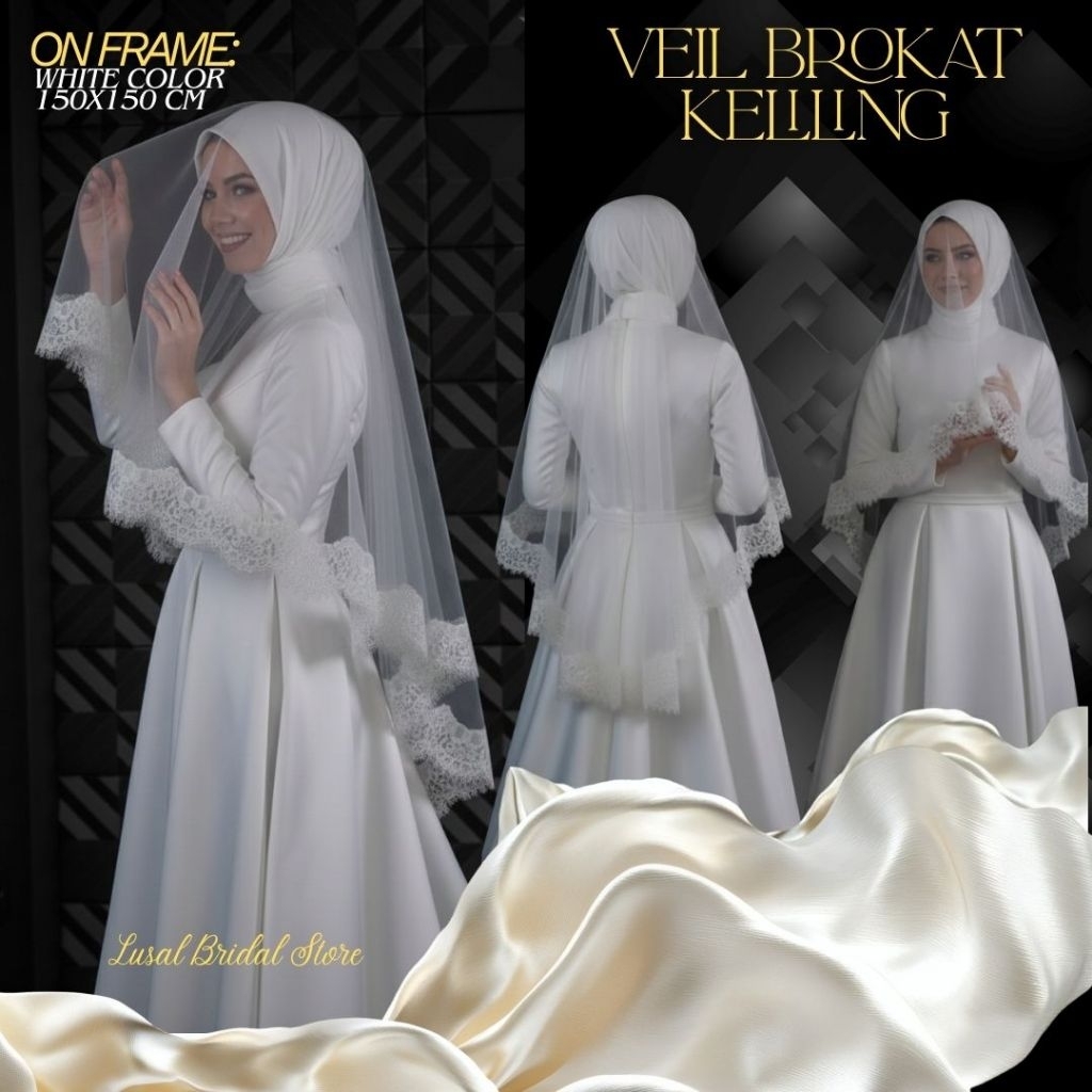 VEIL Slayer Brokat Pengantin dan Ibu Besan By Adelus