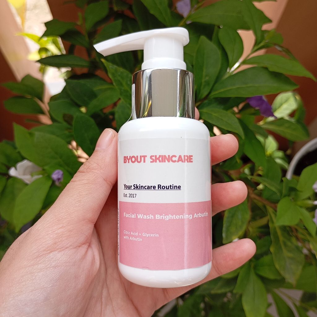 (Exp 26/08/2025) COD FACIAL WASH BRIGHTENING ARBUTIN 60ML BYOUT BY NISA ORIGINAL BPOM AMAN BUMIL BUS