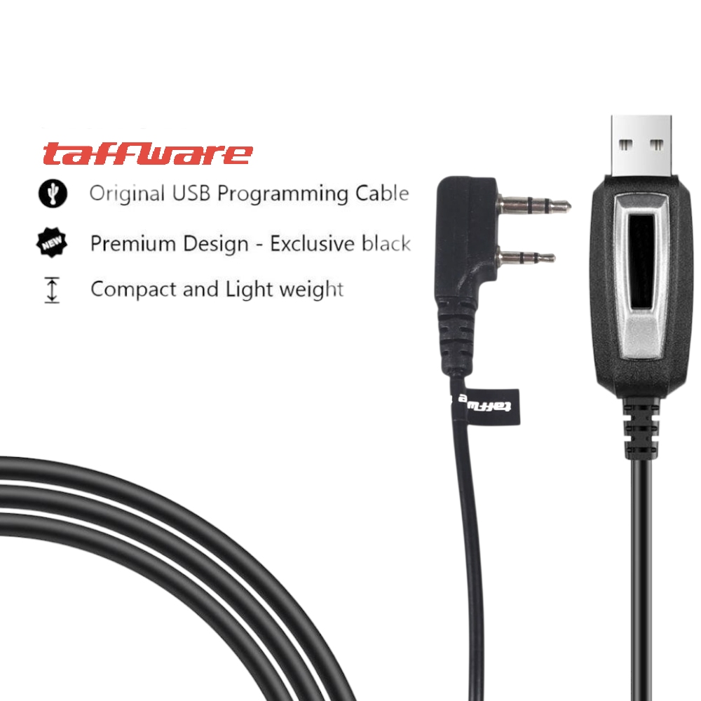 COD HT USB Programming Cable+CD Driver for Baofeng Walkie Talkie HT Programming Kabel Data+CD Driver