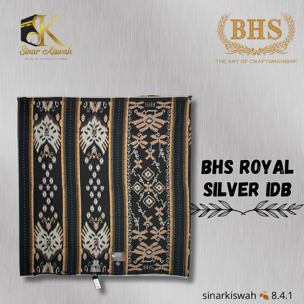 sarung BHS royal silver IDB