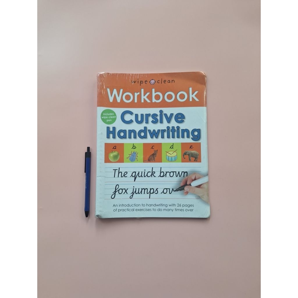 Priddy Wipe Clean Cursive Handwriting