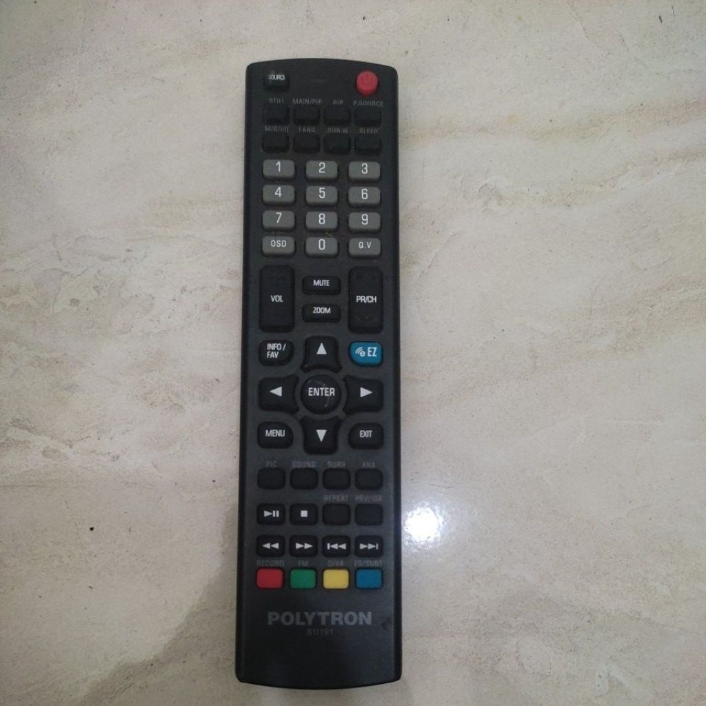 remot TV Polytron 32 inc asli original