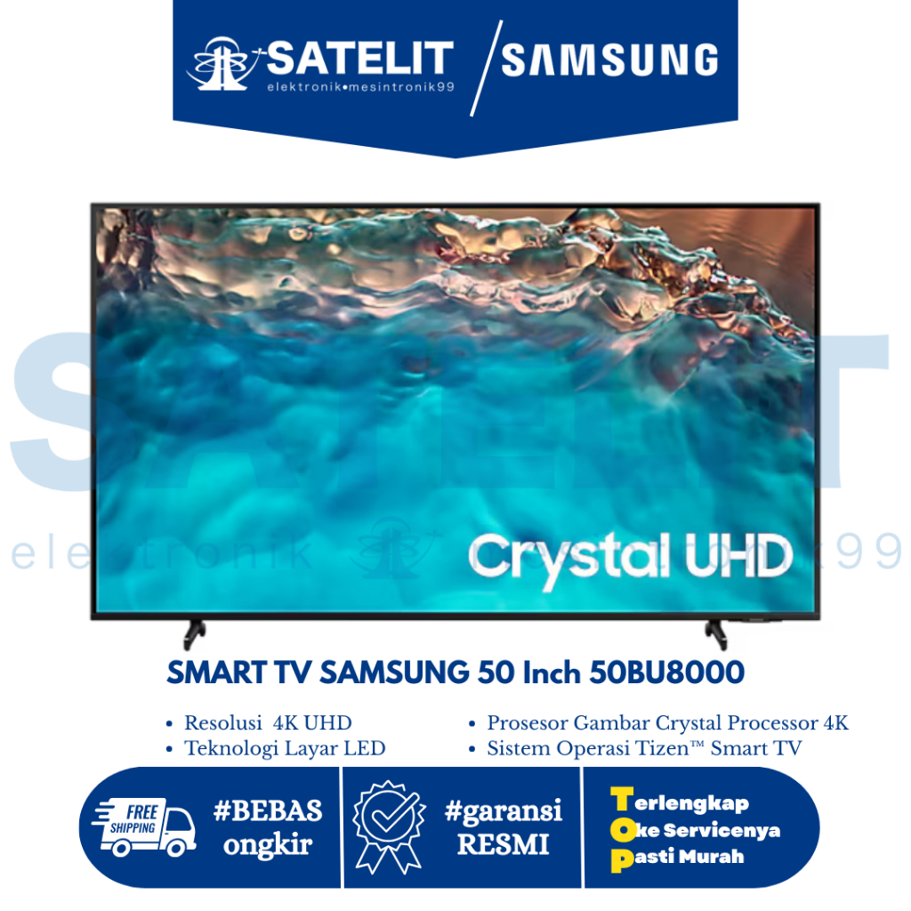SMART TV SAMSUNG 50 Inch 50BU8000