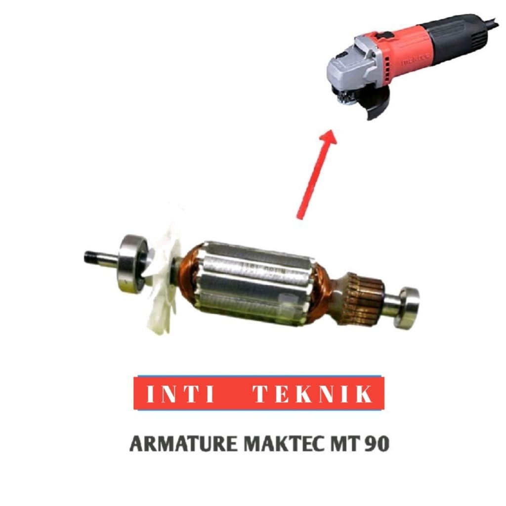 Armature untuk maktec mt 90/91A mesin gerinda 4" angker maktec