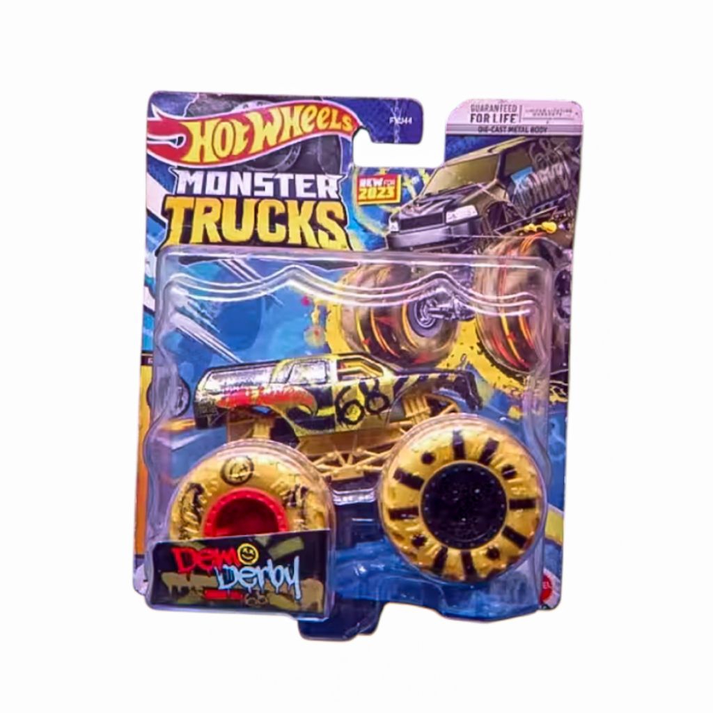 Hot Wheels Monster Trucks Demo Derby 2023 Original Mattel - Mainan Mobil Besar Diecast Baru