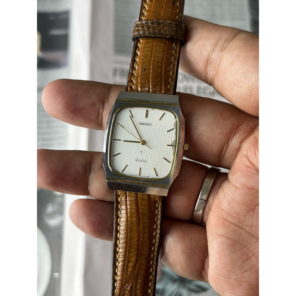 Legendary Seiko Dolce Tungsten Alloy 1990