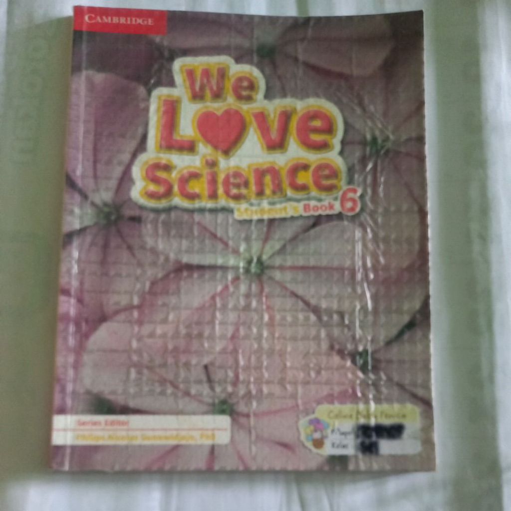 CAMBRIDGE WE LOVE SCIENCE STUDENTS BOOK 6