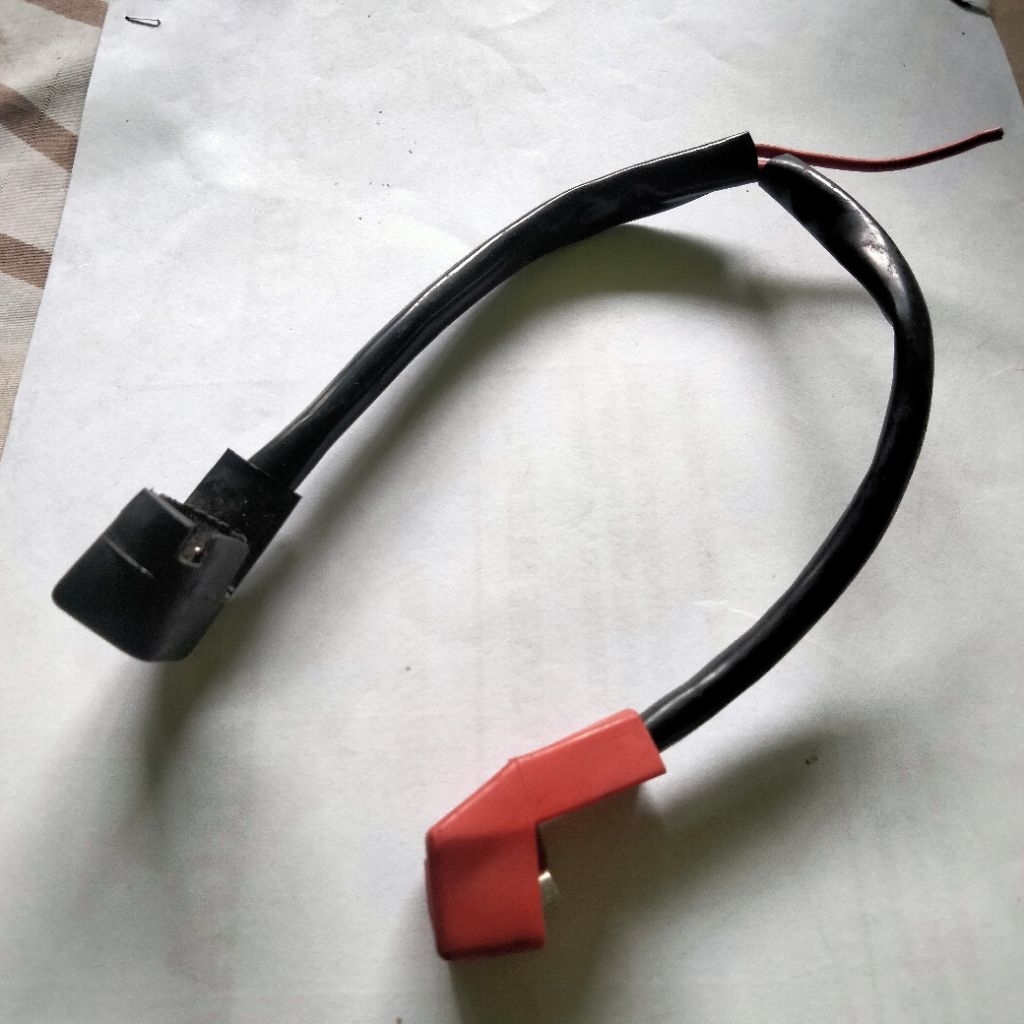 kabel terminal aki accu plus + original honda fi old new cbr cb150r sonic gtr cb verza Mega Pro crf 
