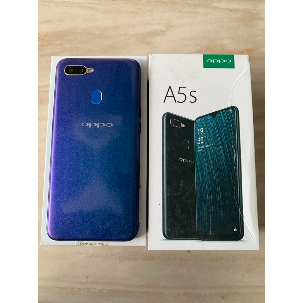 Oppo A5s ram 3/32 nominus segel ori siap pakai