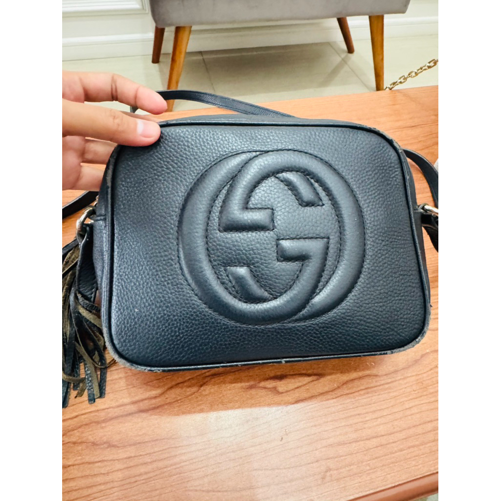 Preloved Sling bag gucci soho disco wanita / Prelove tas selempang cewek