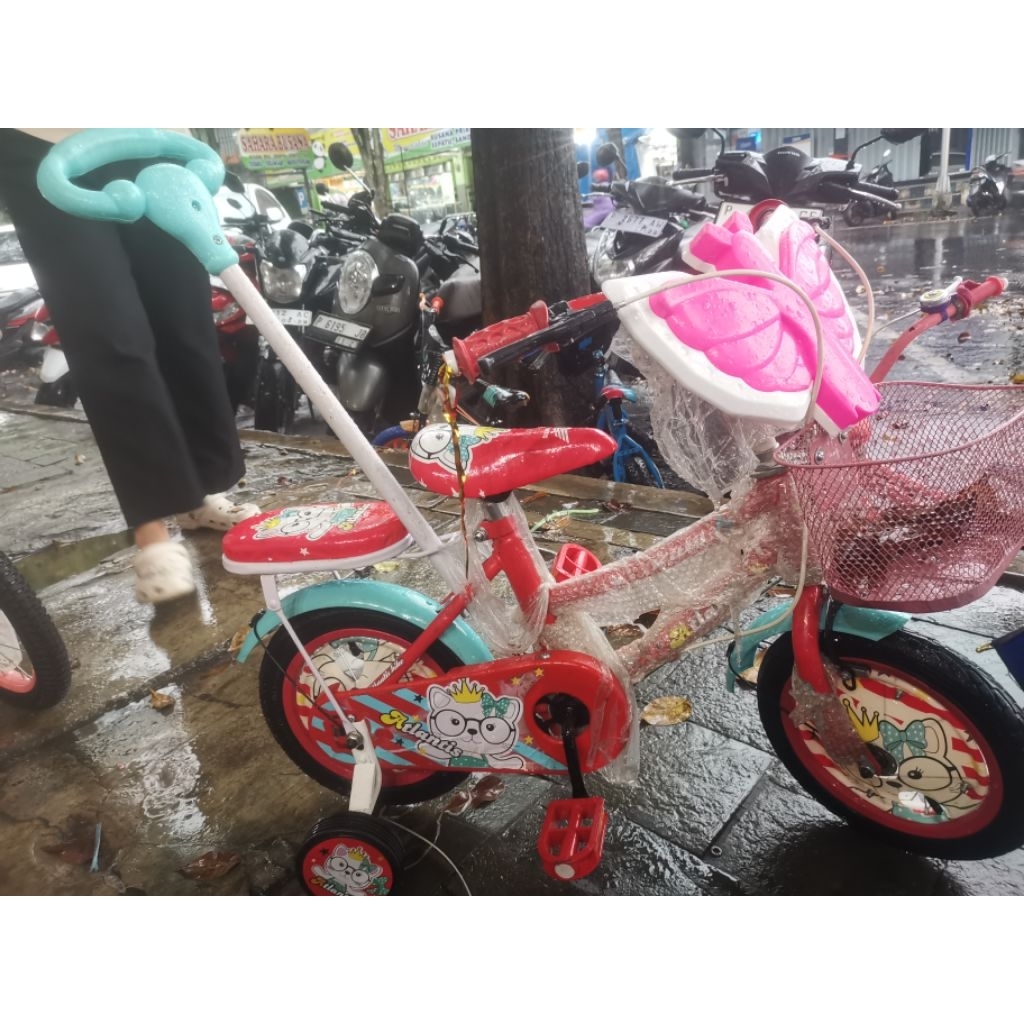 BEKAS SEPEDA MINI 12 atlantis kitty musik