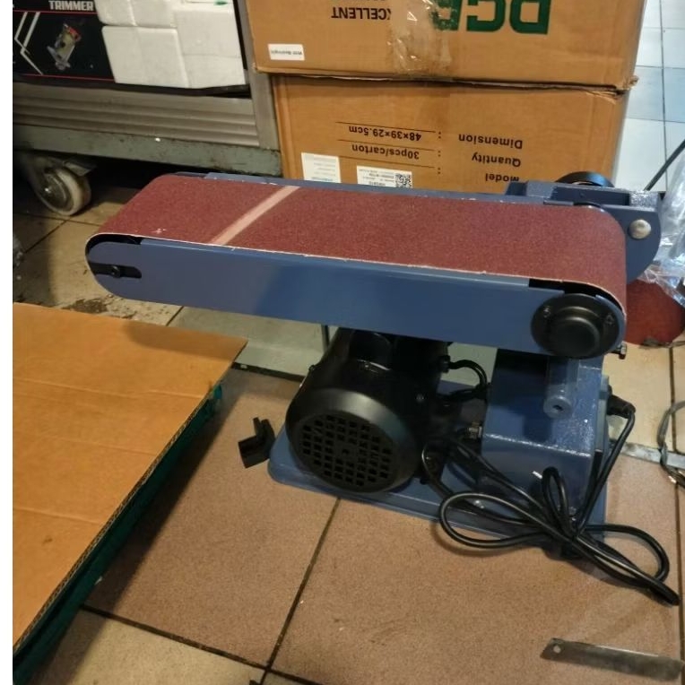MESIN AMPLAS DUDUK BELT SANDER 4" x 6" MESIN BELT AND SANDER BD46