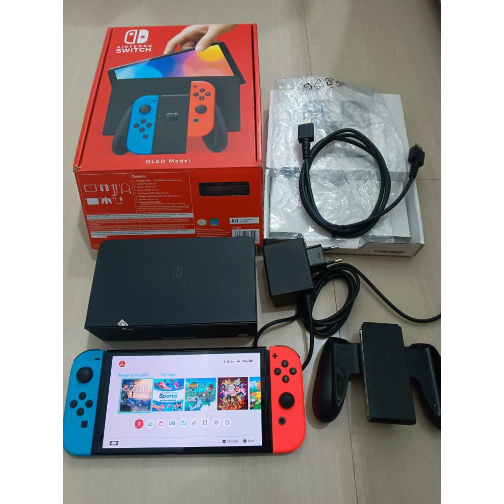 Nintendo Switch OLED (Neon) SECOND