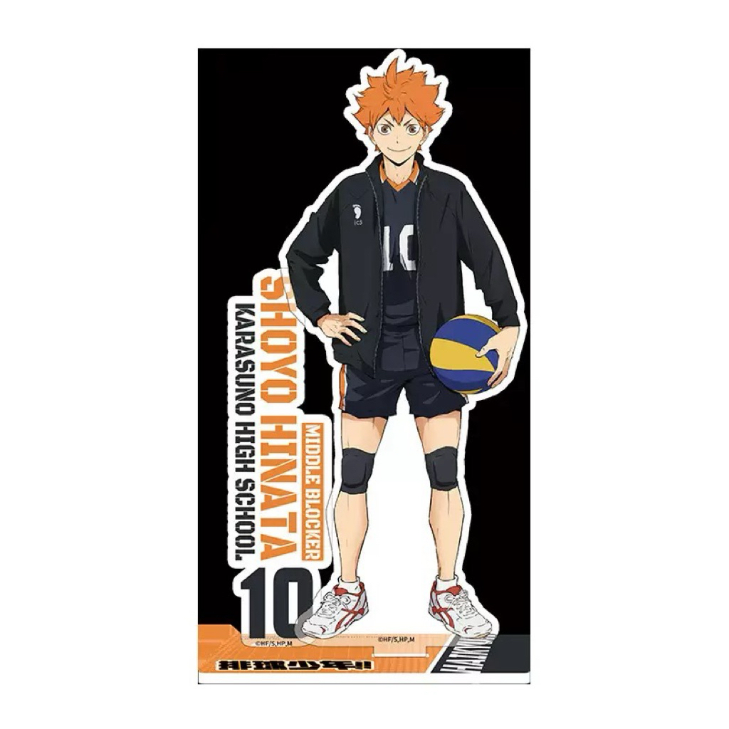 [READY] OME Standee stand akrilik 10cm Haikyuu Shoyo Hinata, Tobio Kageyama, Kei Tsukusima, Kenma Ko