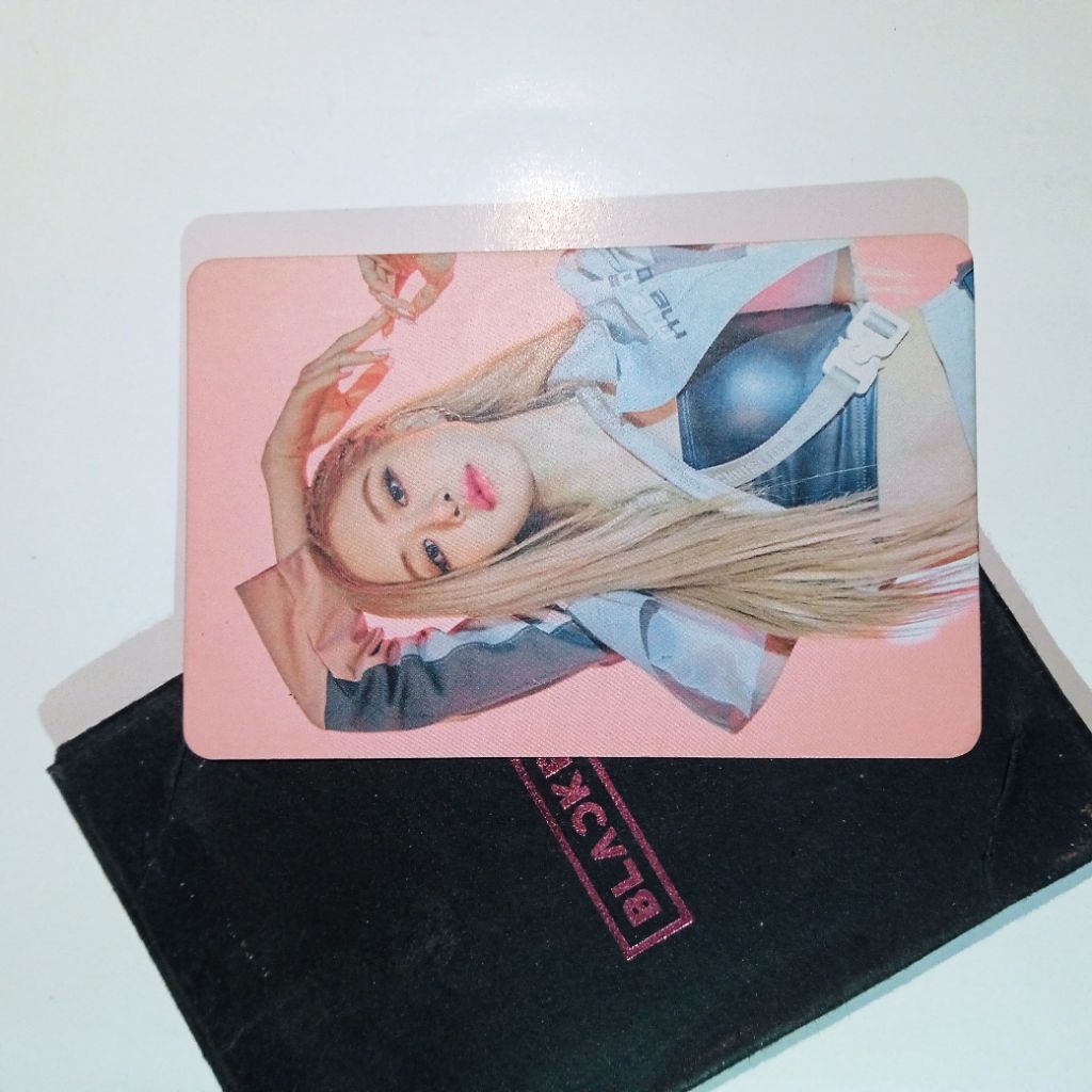 photocard BLACKPINK X SAMSUNG [ROSE]