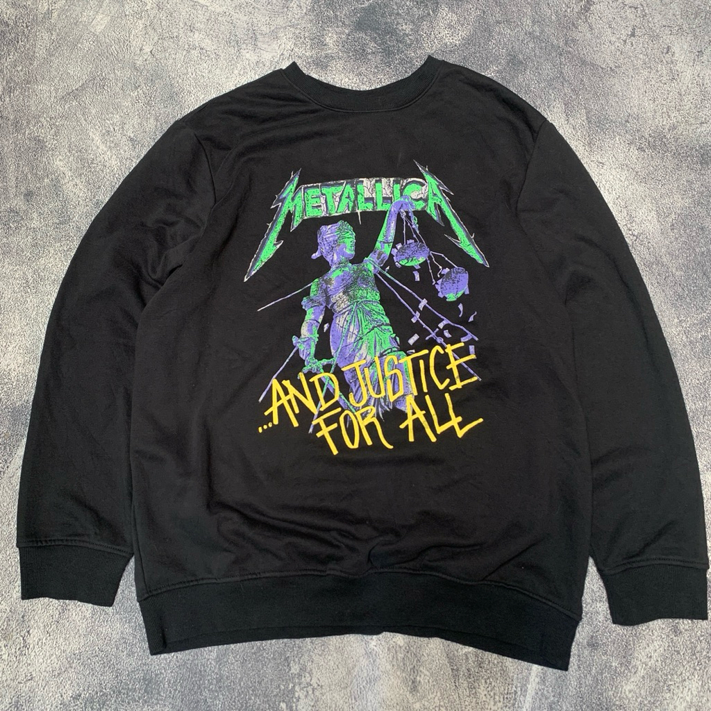 Crewneck Metallica x HM Second