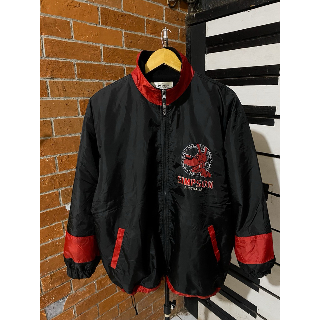 jaket wb vintage simpaon 90s