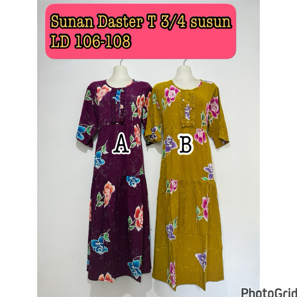 Lucky777 Daster Sunan susun batik indonesia asli bahan adem bisa cod