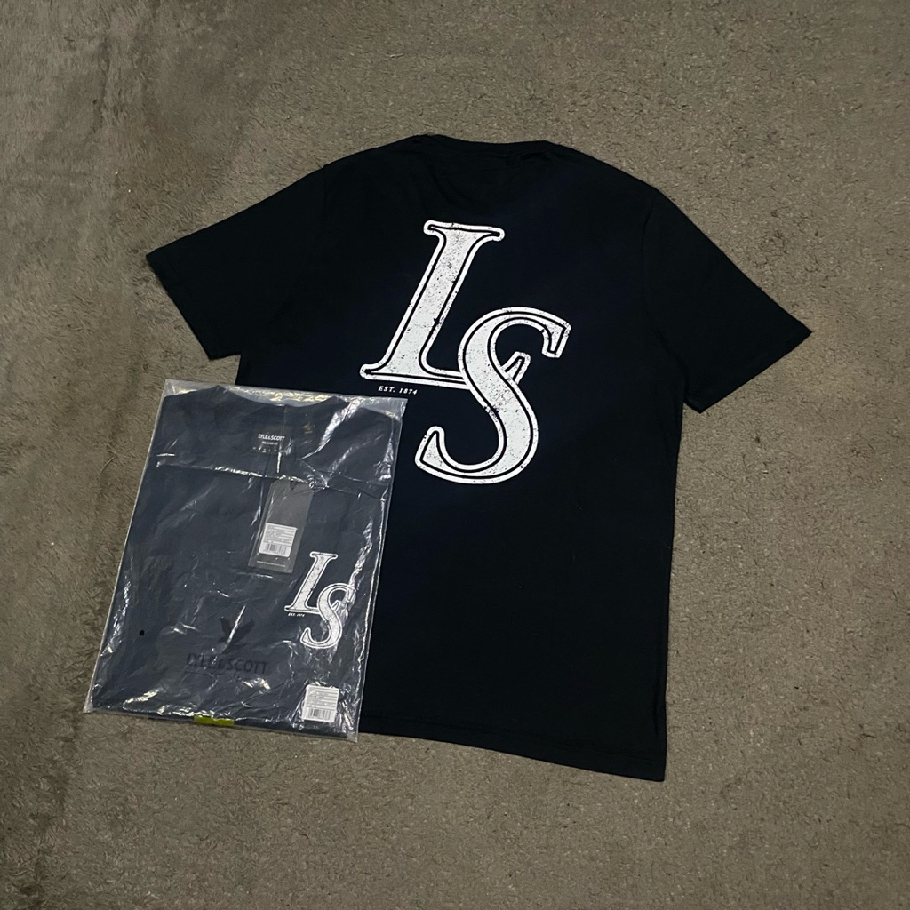 t-shirt lyle&scott big logo original