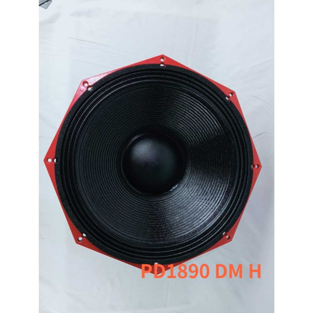 SPEAKER KOMPONEN PD 1890 / PD1890 PRO – DOUBLE MAGNET – 18 INCH – VC 5 INCH – VARIAN DAUN : KERTAS ATAU CARBON