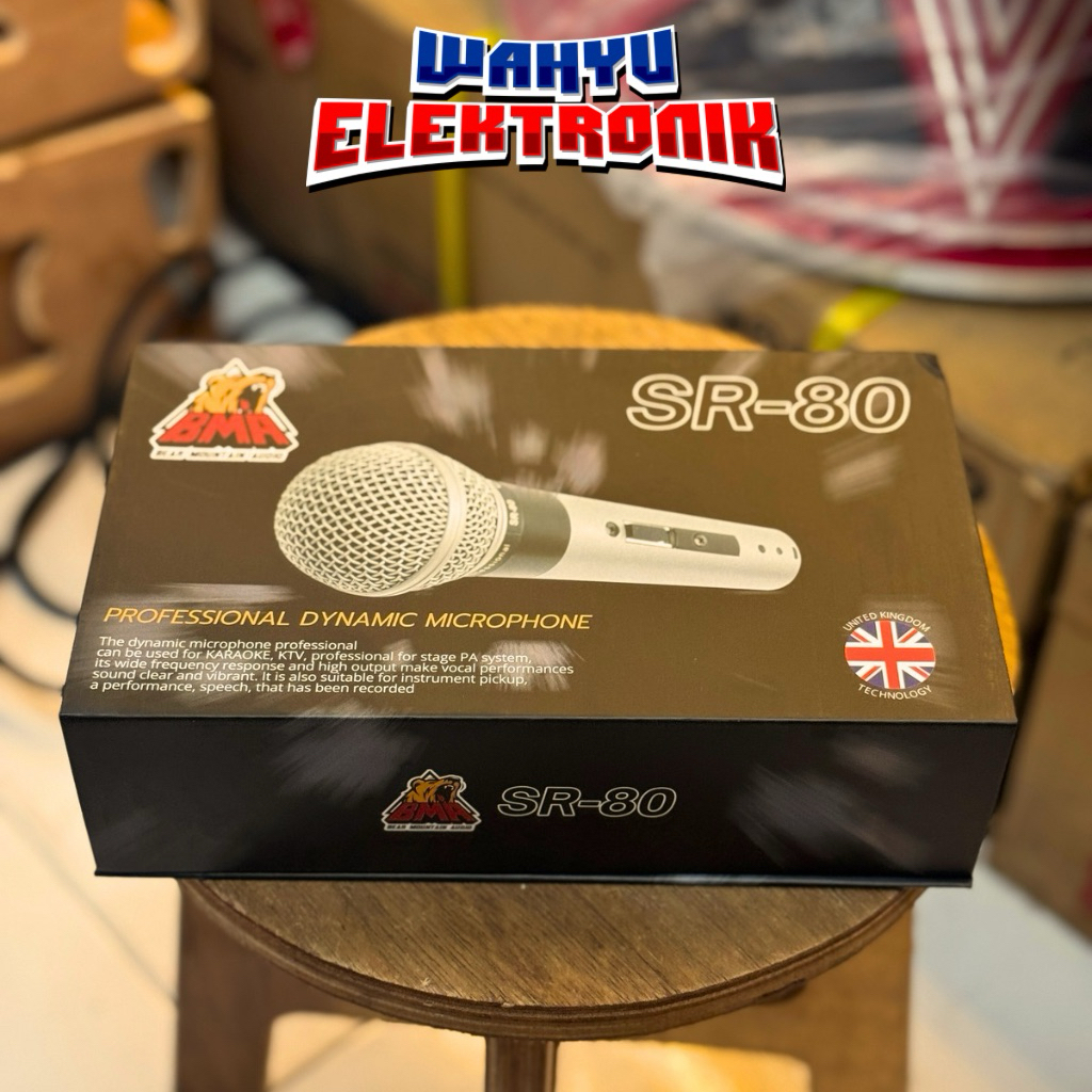 Microphone BMA SR80 // Mic BMA80 // Mic BMASR80