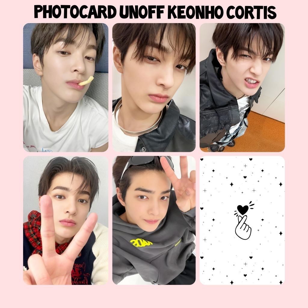 Photocard KEONHO CORTIS Unoff