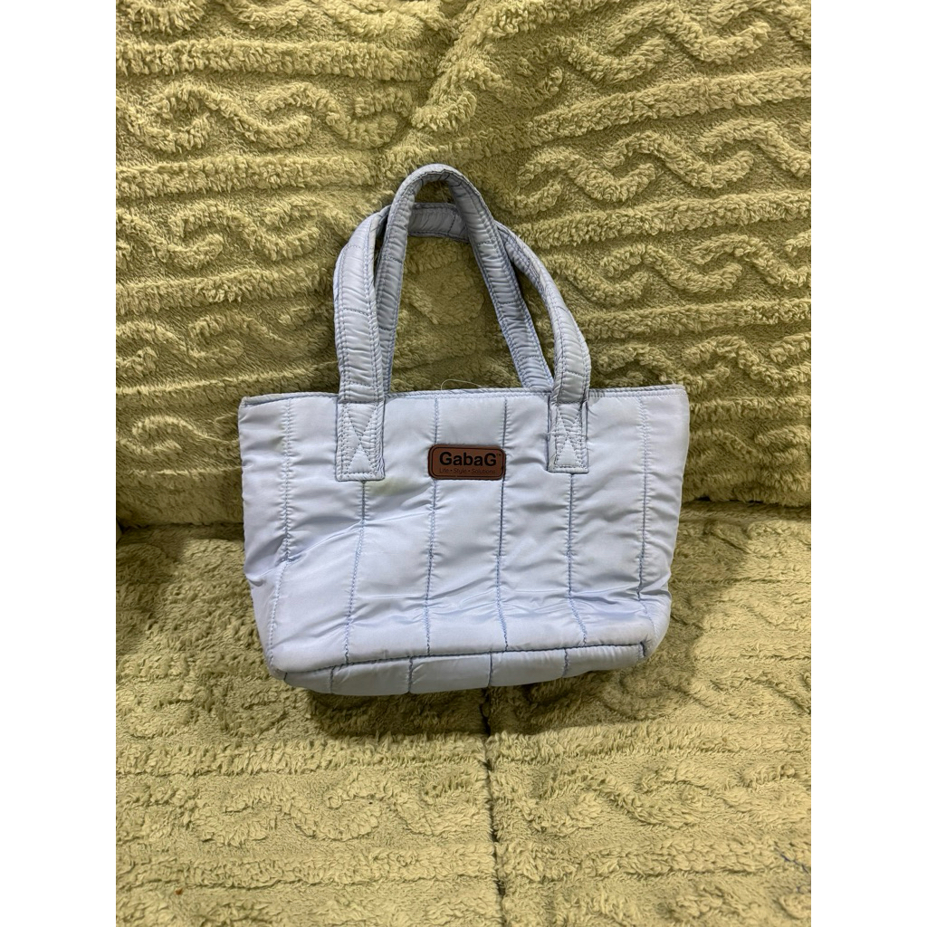 [ preloved ] gabag - cooler bag tas asi biru