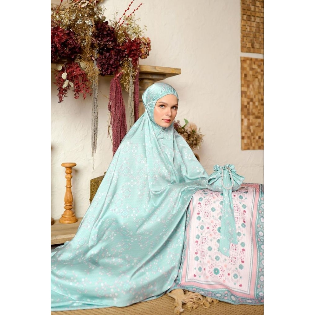 Mukena Roya, Mukena Jemma, Lumi Prayer Set by HLZB