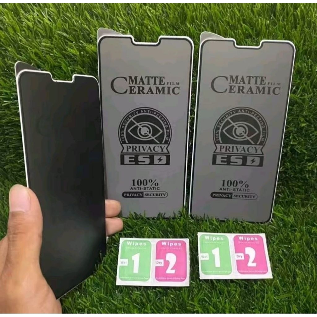 TG CERAMIC PRIPACY ANTI GORES OPPO A3S ANTI GORES PELINDUNG LAYAR HP