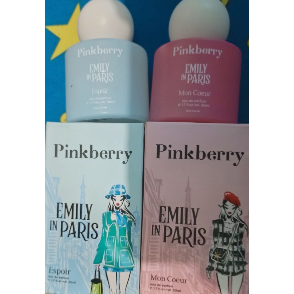 Pinkberry eau de parfum berbagai varian 50ml tanpa dus