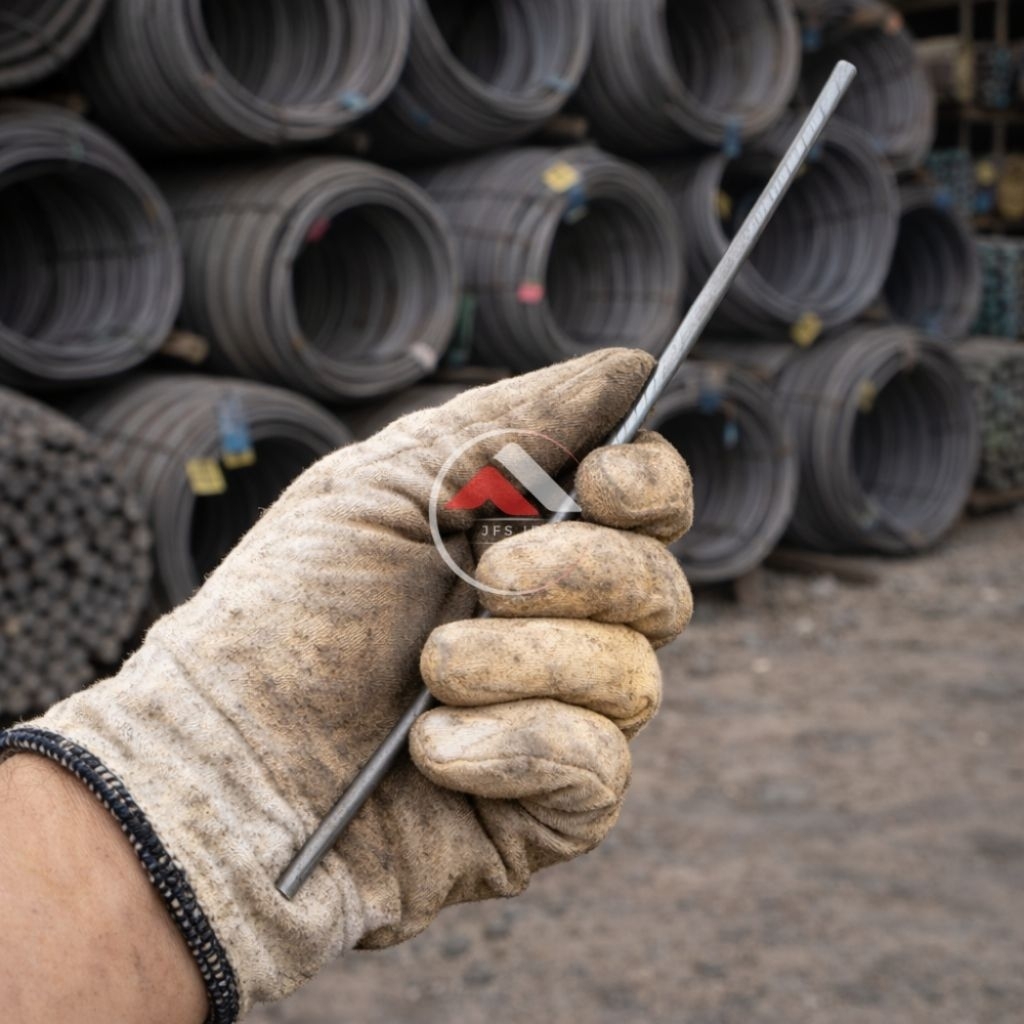 Besi Beton 6mm polos | Besi Cor 6mm Polos | Besi Beton Ecer