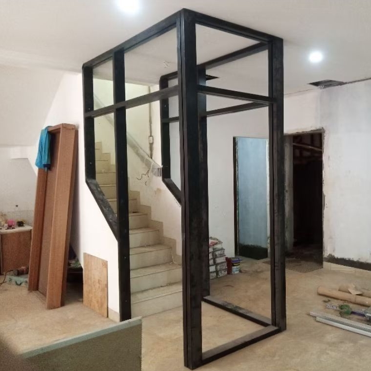 Sekat tangga, sekat ruangan & sekat kantor | Aluminium dan kaca polos