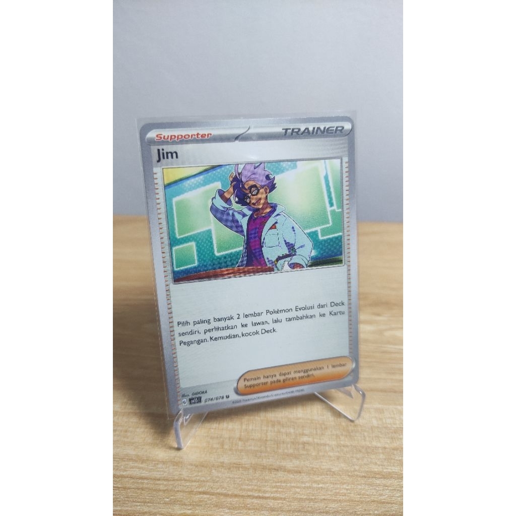 Jim Kartu Trainer Pokemon Indonesia TCG
