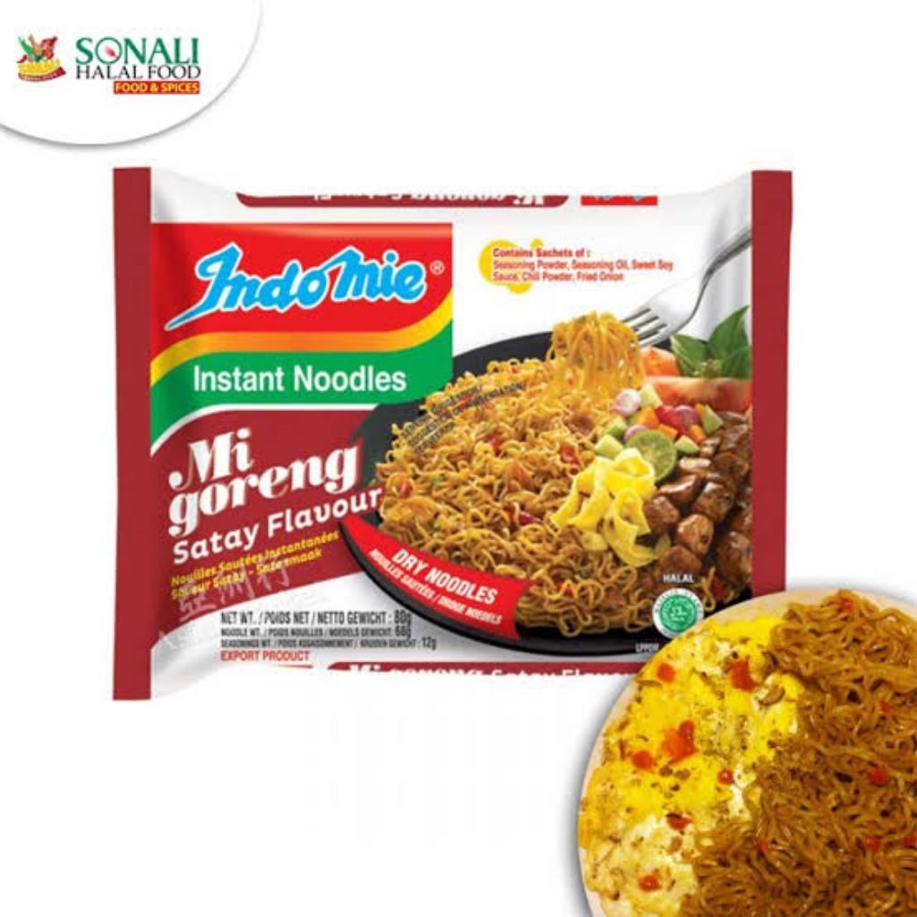 Indomie goreng sate