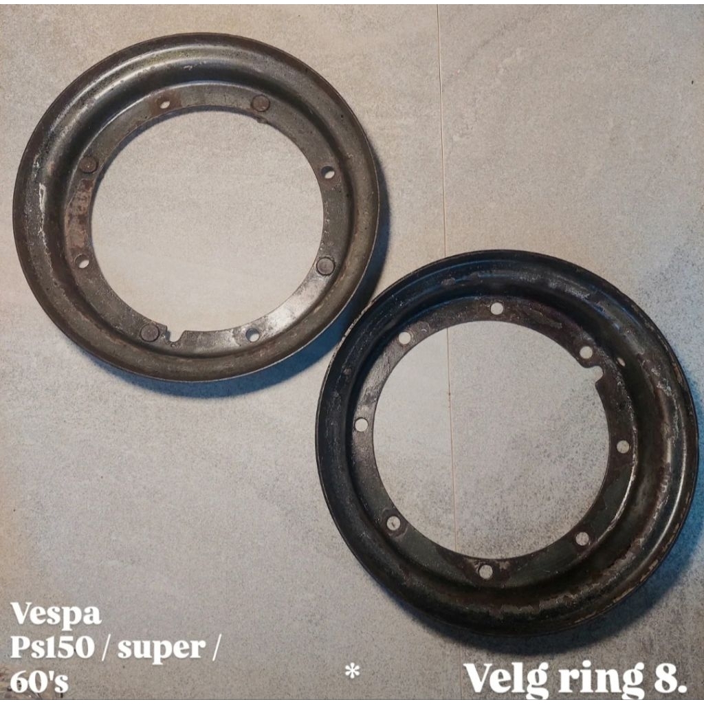 Velg vespa ring 8 ( bekas pakai )