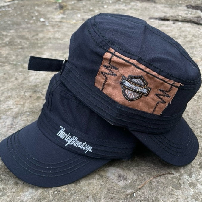 Topi Komando Bordir Topi Komando Model Rawis Topi Komando Kanvas Topi Komando Rawis Bordir Dua Dewas