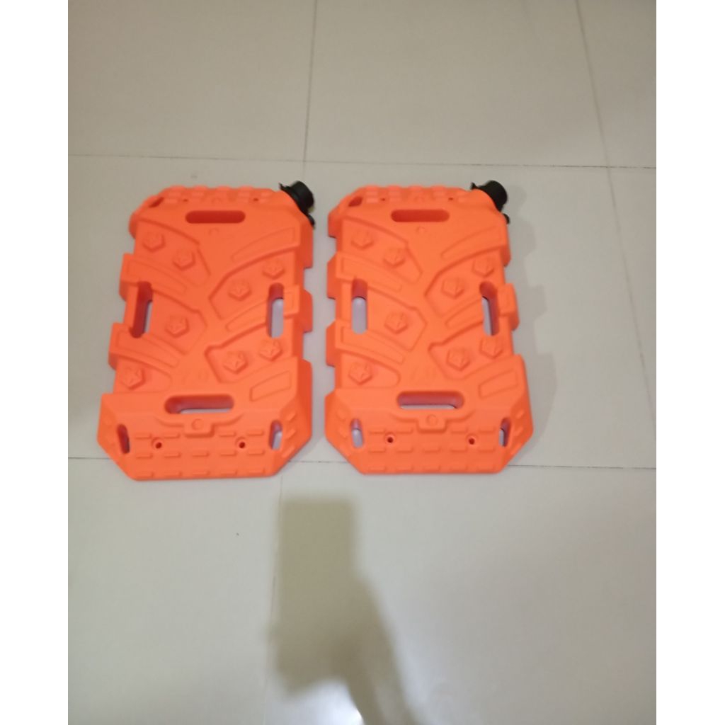 Jerigen / Jerry Can Warna Orange Mobil offroad 7 Liter Untuk BBM, Solar, Oil | Jerigen Air + Recover