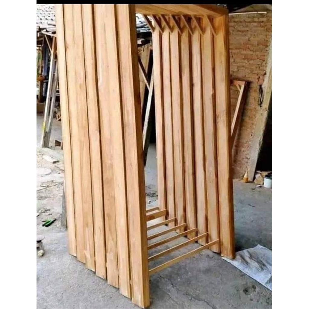 kusen pintu kupu kupu kusen pintu depan kayu jati