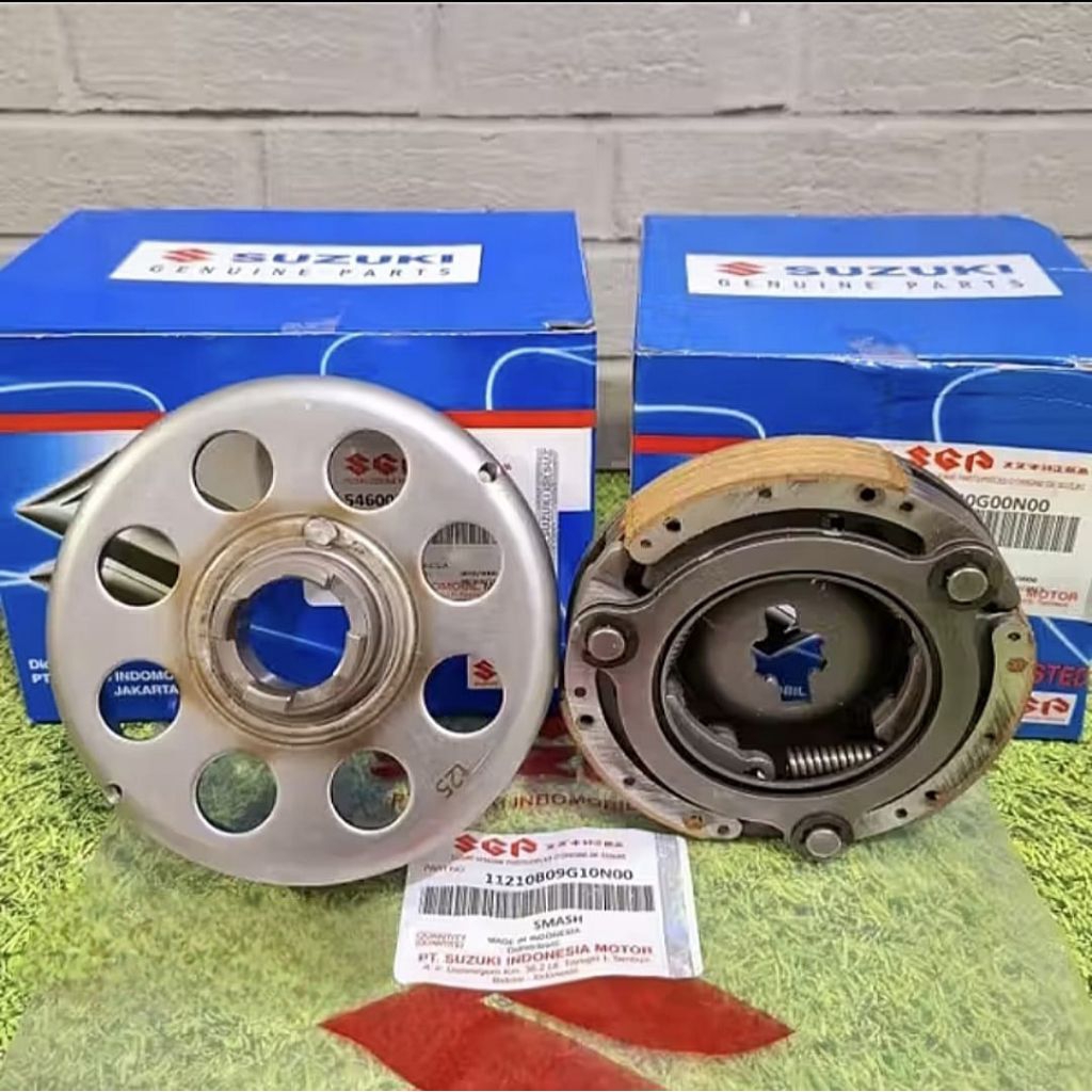 Mangkok Ganda +Kampas Ganda Assy Suzuki Smash Old Smash New SGP