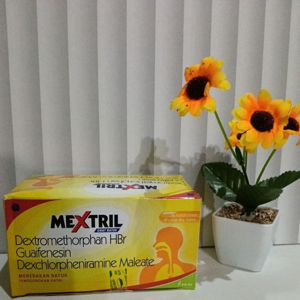 Obat Mextril Batuk (1 strip 4 tablet) 5 strip, 10 strip dan 1 pack
