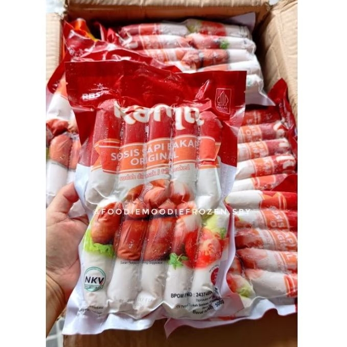 Kamil sosis bakar mini original 500gr/sosbak Kamil original/ sosis bakar