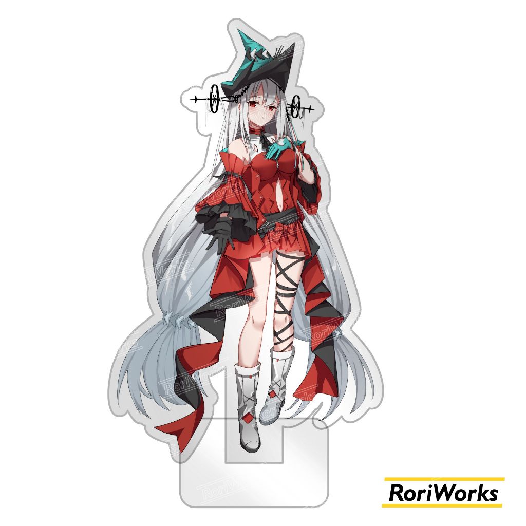 Acrylic Standee Figure Anime - Skadi the Corrupting Heart | Arknights | Skadi Alter