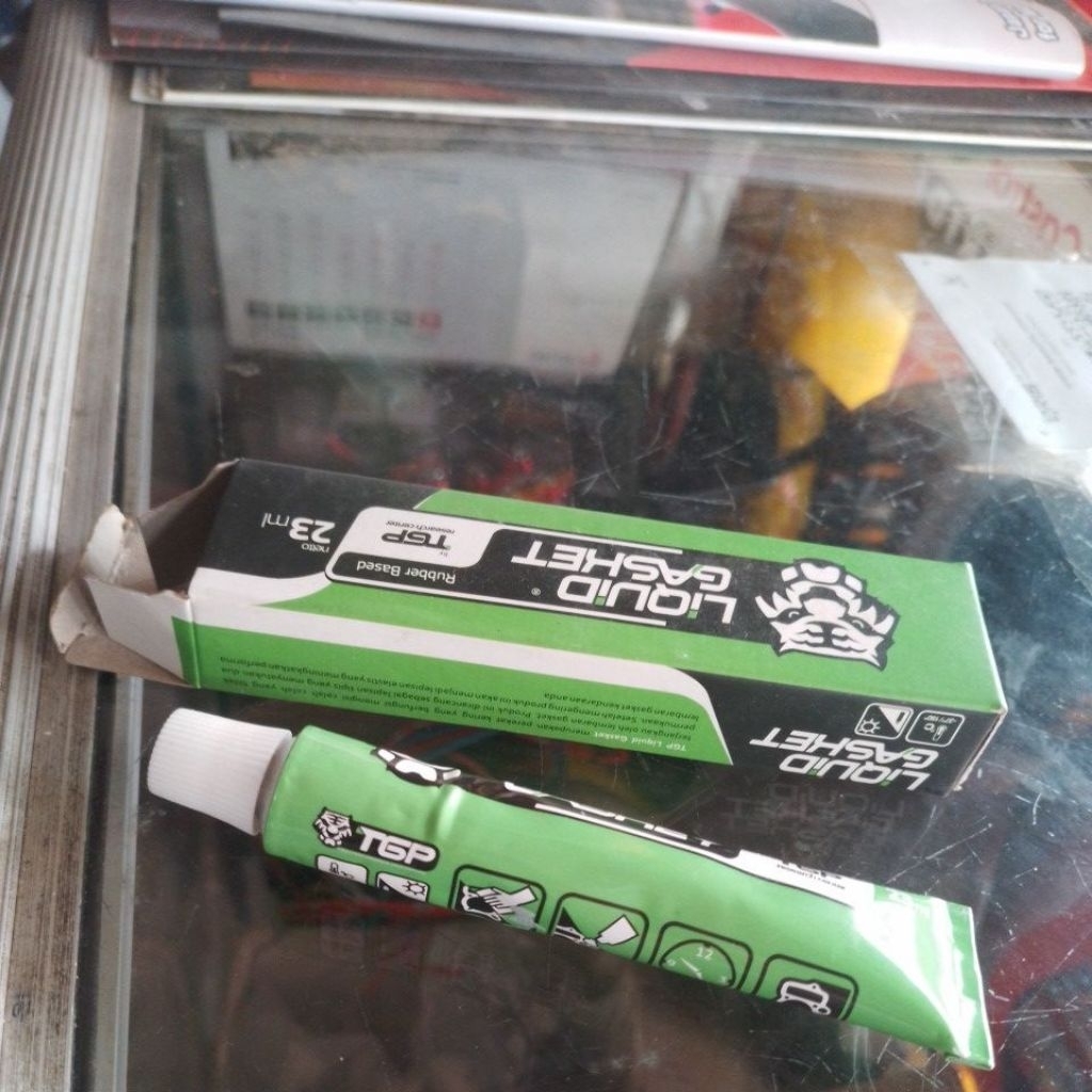 lem gasket tahan panas kualitas terjamin motor mobil mesin