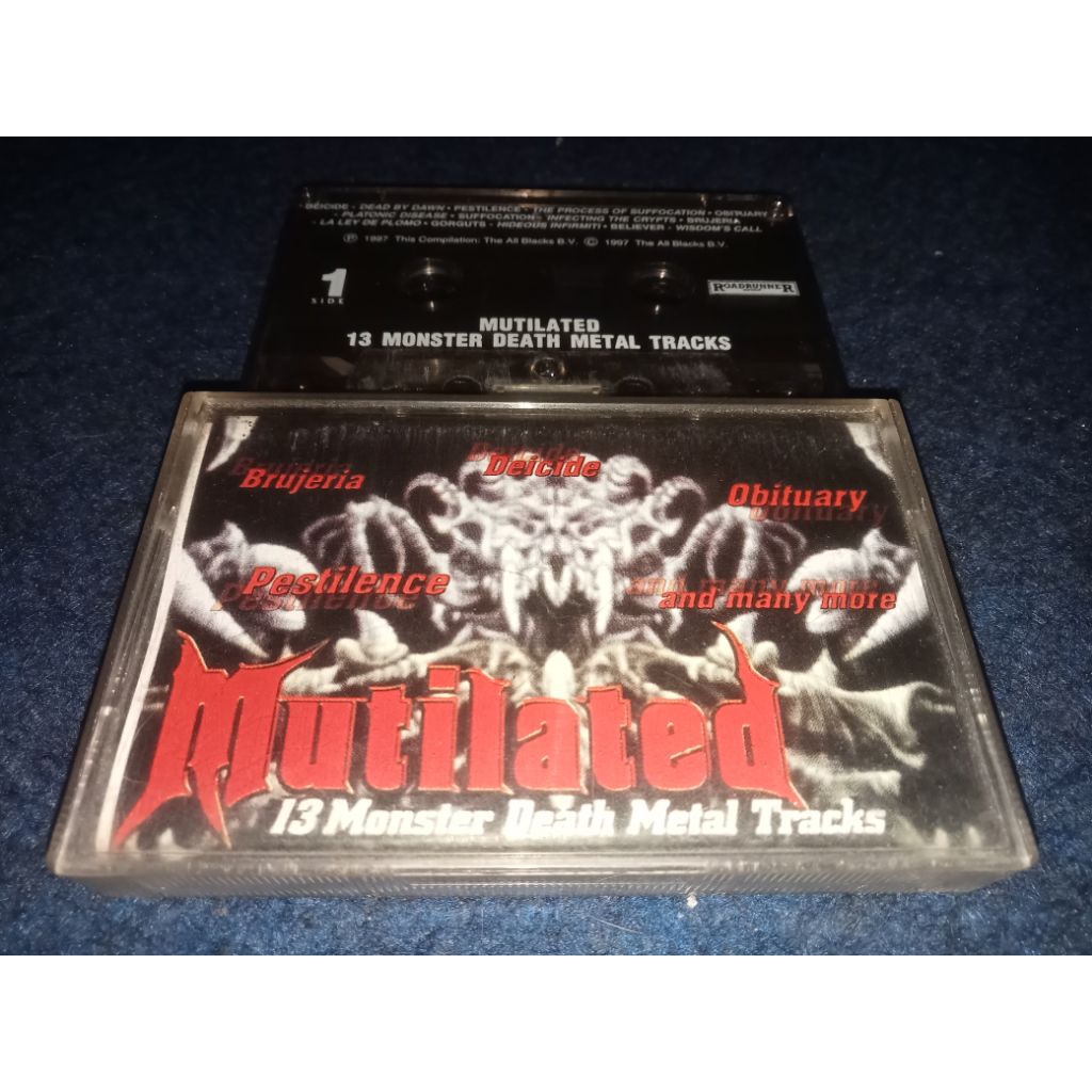 Kaset MUTILATED - 13 Monster Death Metal Tracks